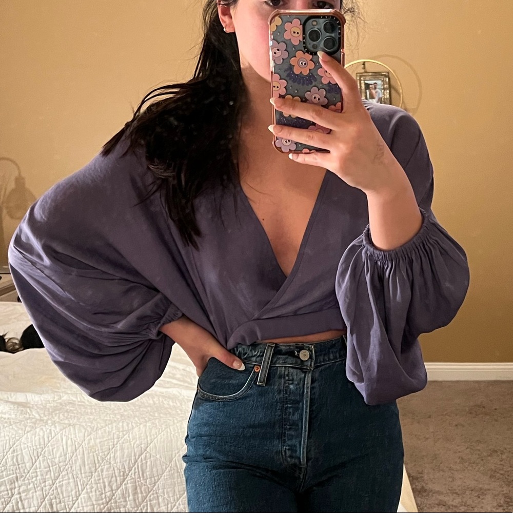 Urban Outfiters Satin Top